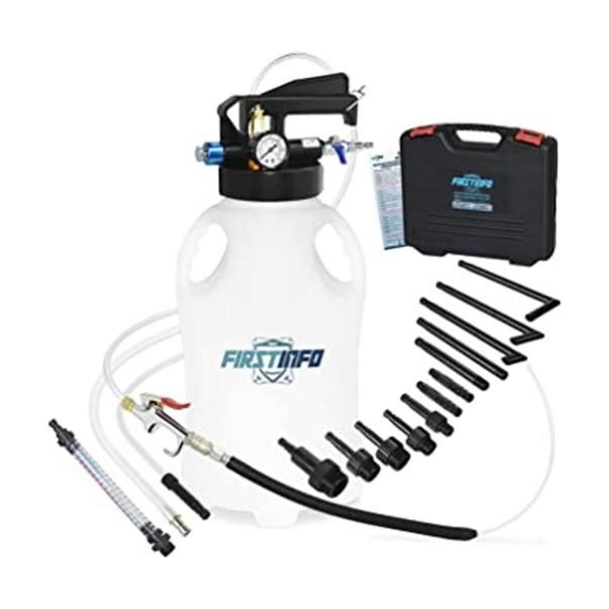 FIT Herramientas 10 litros Dos Adaptadores de manera