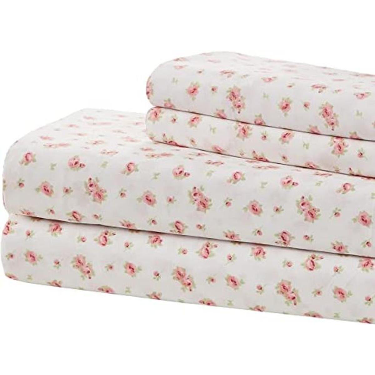 Modern Threads Sábanas estampadas de microfibra suave