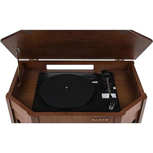 Boytone BT25MB Sistema estéreo de tocadiscos clásico de_5