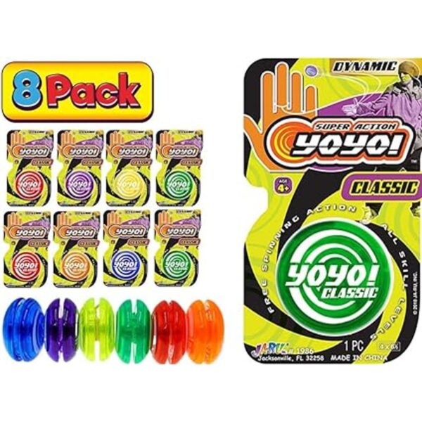 JARU Juego clásico de Yoyo Yoyo profesional para niños y_4