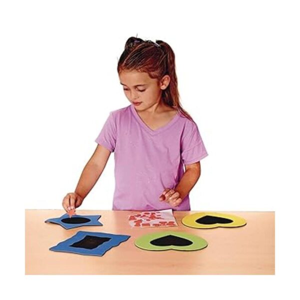 Colorations NoGlue NoMess Fun Foam Frames set de 36