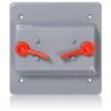 Leviton wp2sgy Cubierta impermeable de plástico tapa_1