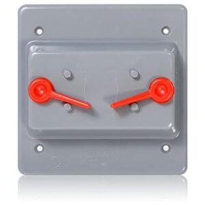 Leviton wp2sgy Cubierta impermeable de plástico tapa_1