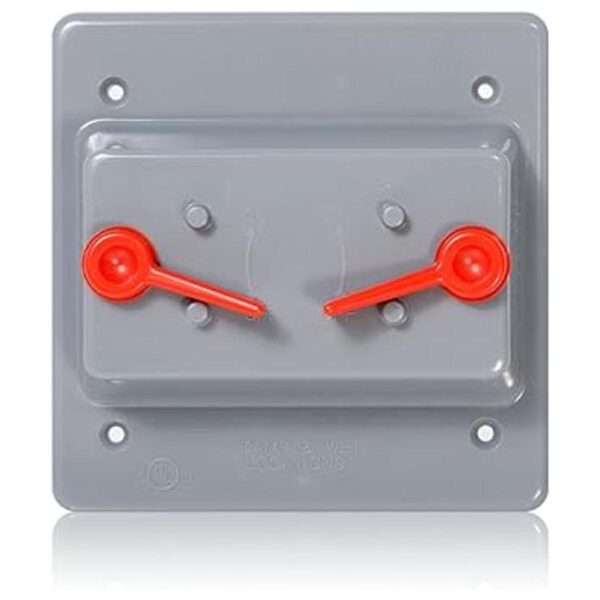 Leviton wp2sgy Cubierta impermeable de plástico tapa_1