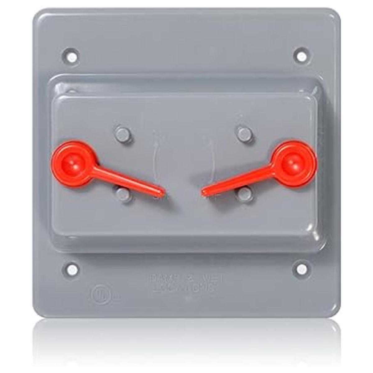 Leviton wp2sgy Cubierta impermeable de plástico tapa