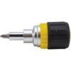 Klein Tool 32593 Desarmador corto de trinquete 6 en 1_1