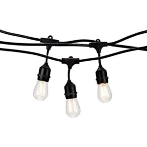 Iluminación LED Patio cuerdas de luz de grado comercial