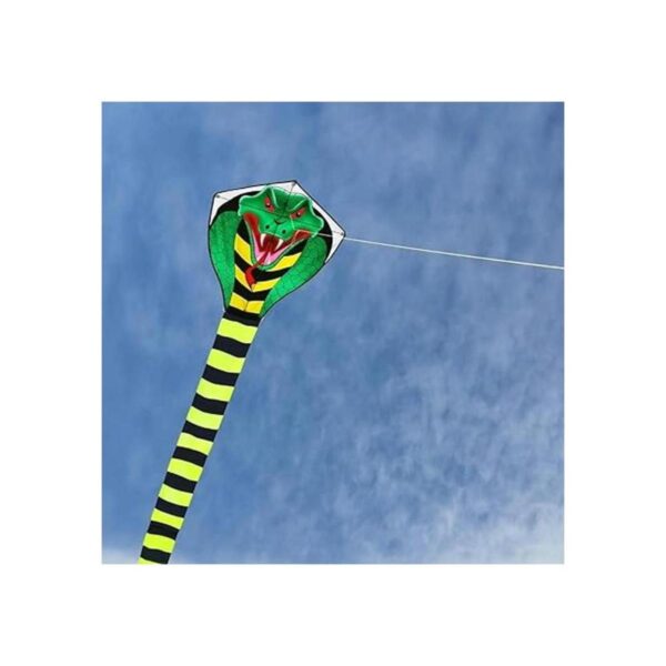 Cometa de cobra grande para adultos y niños con cola súper_3
