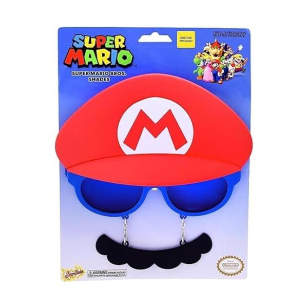 Sunstaches lentes de sol con bigote para disfraz de_2
