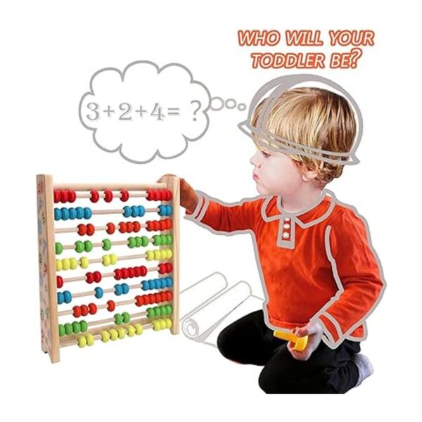 Sealive Classic baco de madera para niños matemáticas_6