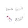 Organizador de clips de cables autoadhesivos para gestión