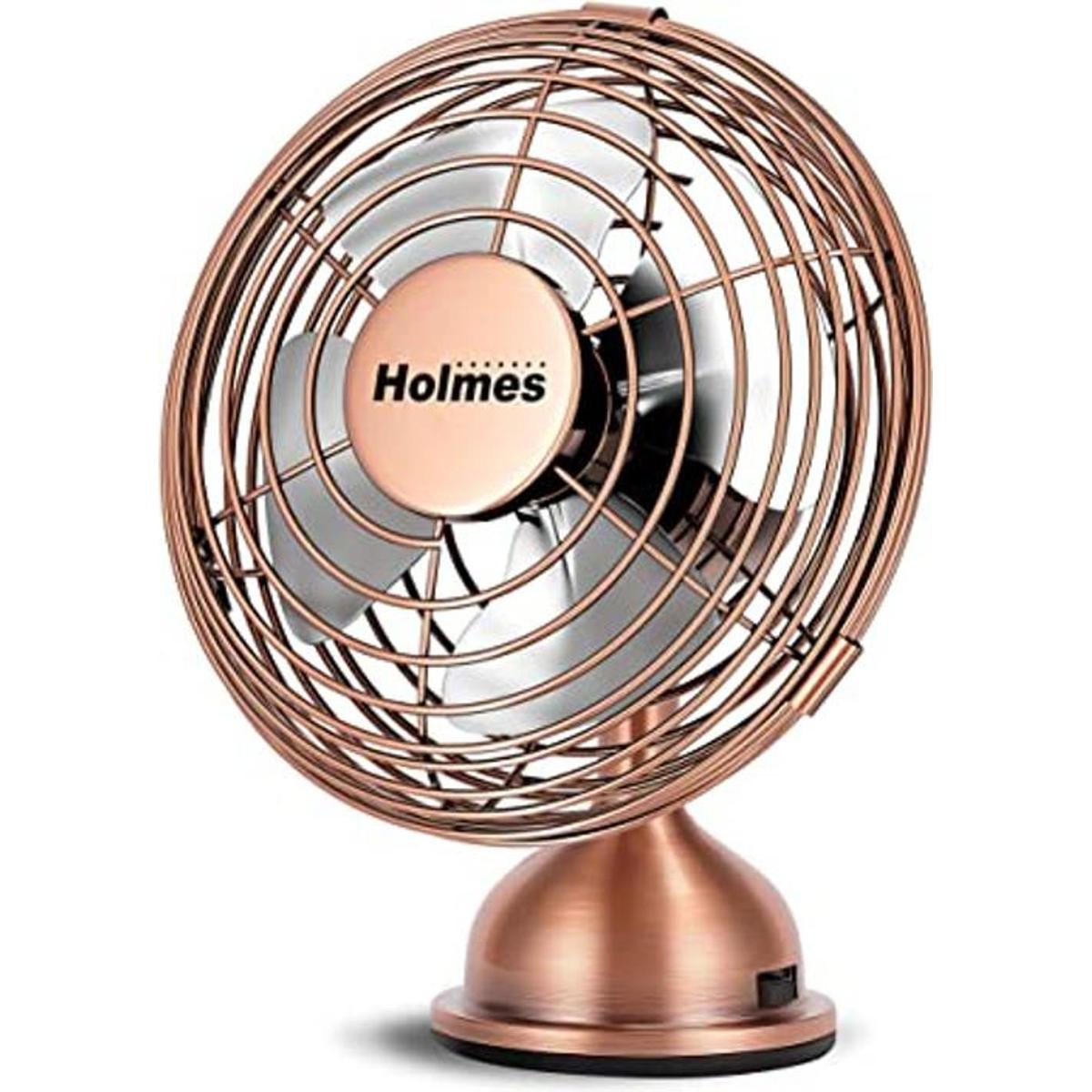 Holmes Heritage Ventilador de escritorio mini USB de 4