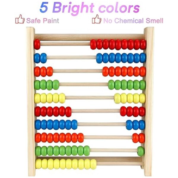 Sealive Classic baco de madera para niños matemáticas_5