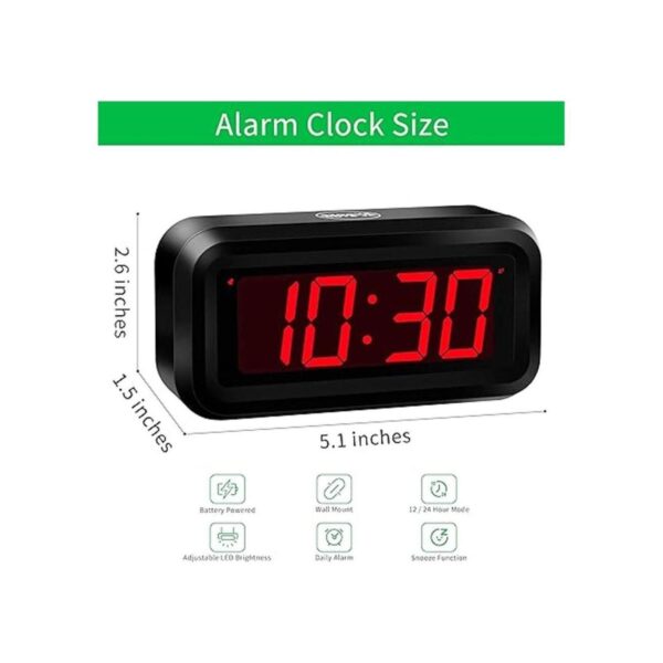 Reloj despertador reloj de pared reloj funciona con_2