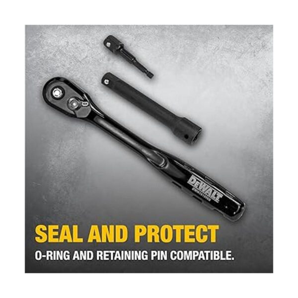DEWALT caja rígida set de 23 piezas de llaves tubo de 12_5