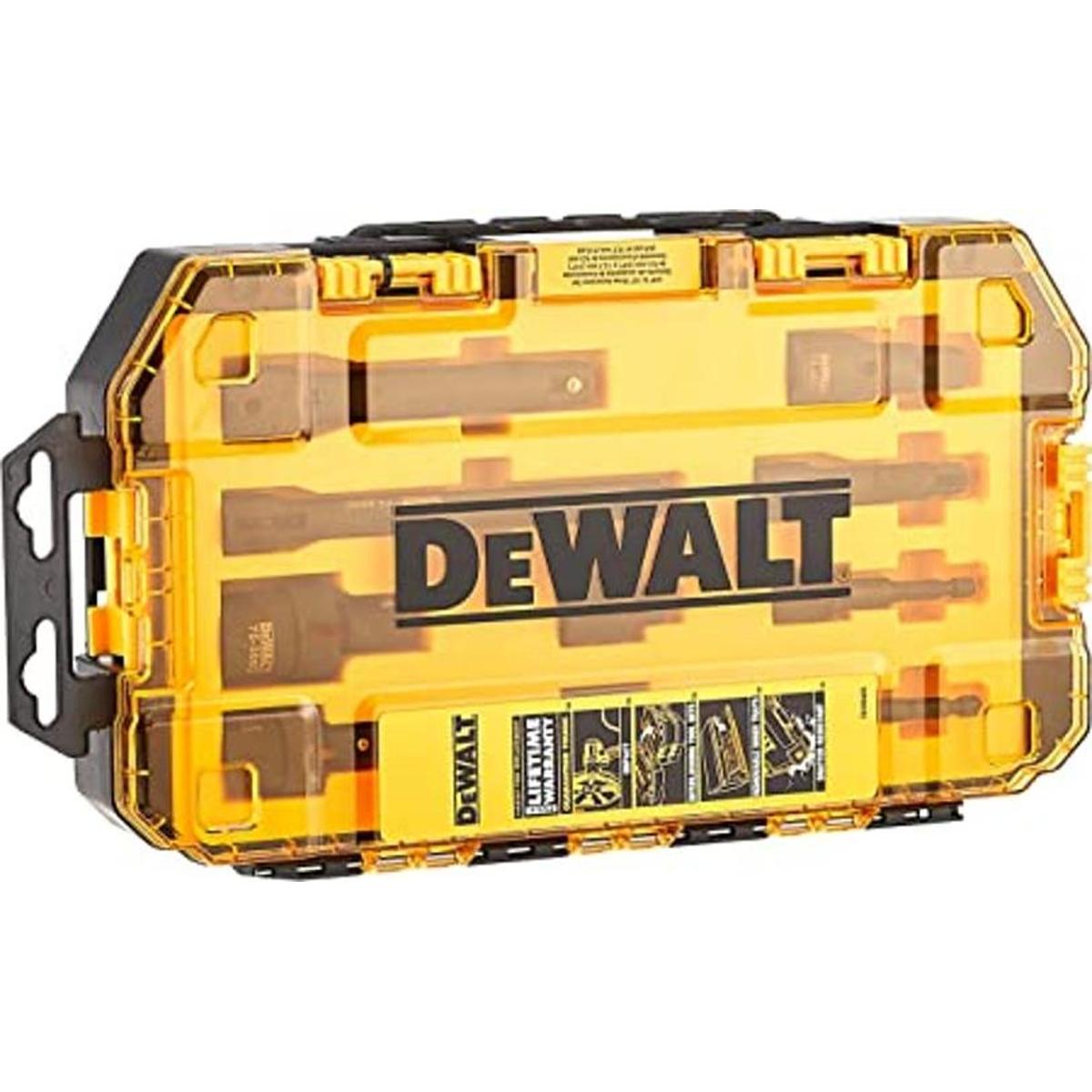 DEWALT Juego de adaptador de enchufe de destornillador de