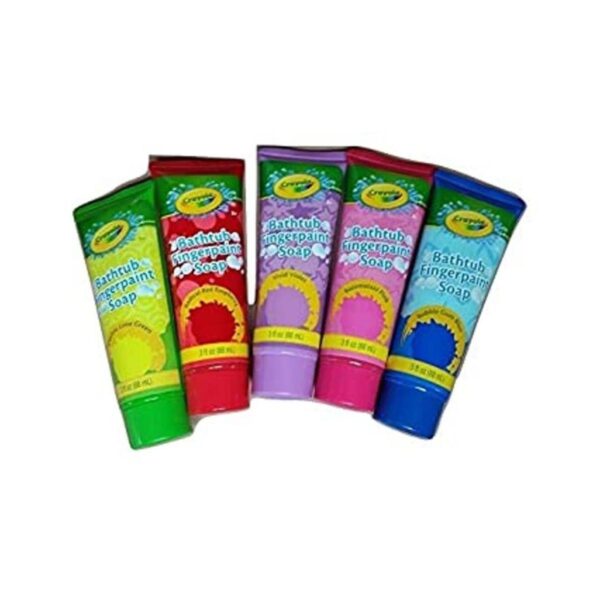 Crayola Jabón de pintura para dedos para bañera paquete_1