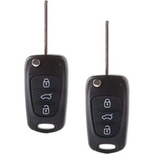 SCITOO 2 piezas de 3 botones para llavero de entrada sin_1