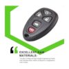 Llavero de coche de arranque remoto sin llave para