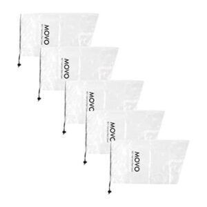 Movo Paquete de 5 unidades RC1 transparente para cámara_1