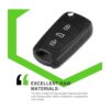 SCITOO 2 piezas de 3 botones para llavero de entrada sin_3