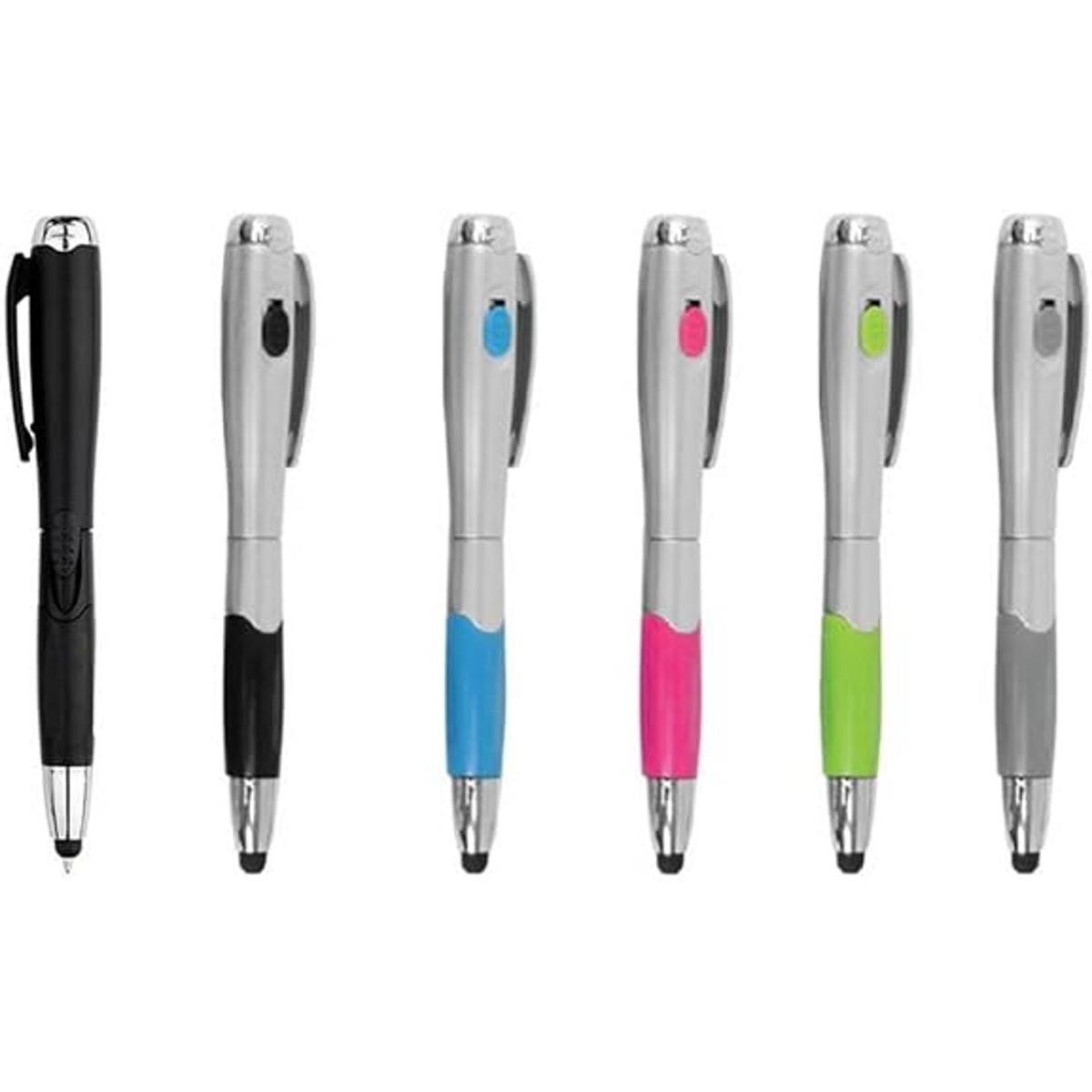 Lápiz capacitivo 6 piezas 3 en 1 universal multifunción