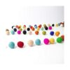 Kojoon 50 bolas de fieltro de lana de 0.787 in colores
