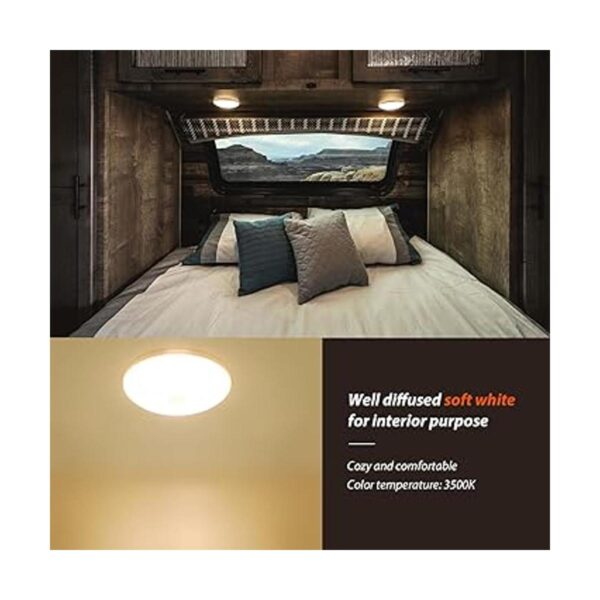 Dream Lighting Luces LED de disco para autocaravana de 12_2