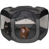 Furhaven IndoorOutdoor Pop Up Exercise Playpen Pet Tent_1
