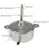 CHANCS TYC40 110 V AC Motor sincronizador de engranajes_6