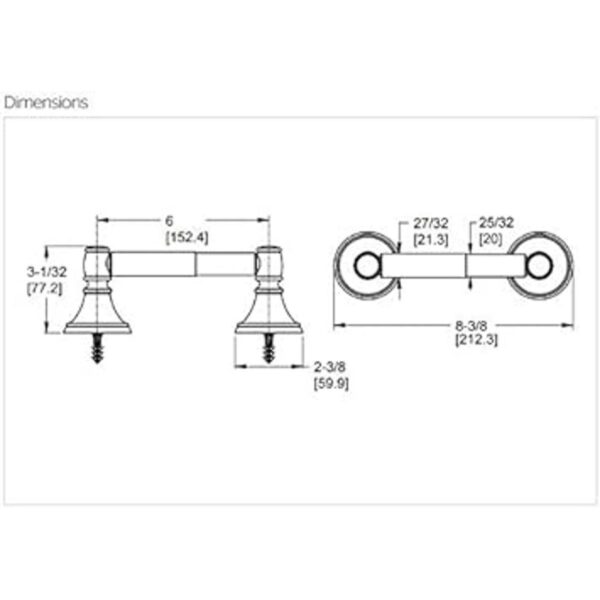 Pfister Northcott Portarrollos de papel higiénico BPHMG1Y_4