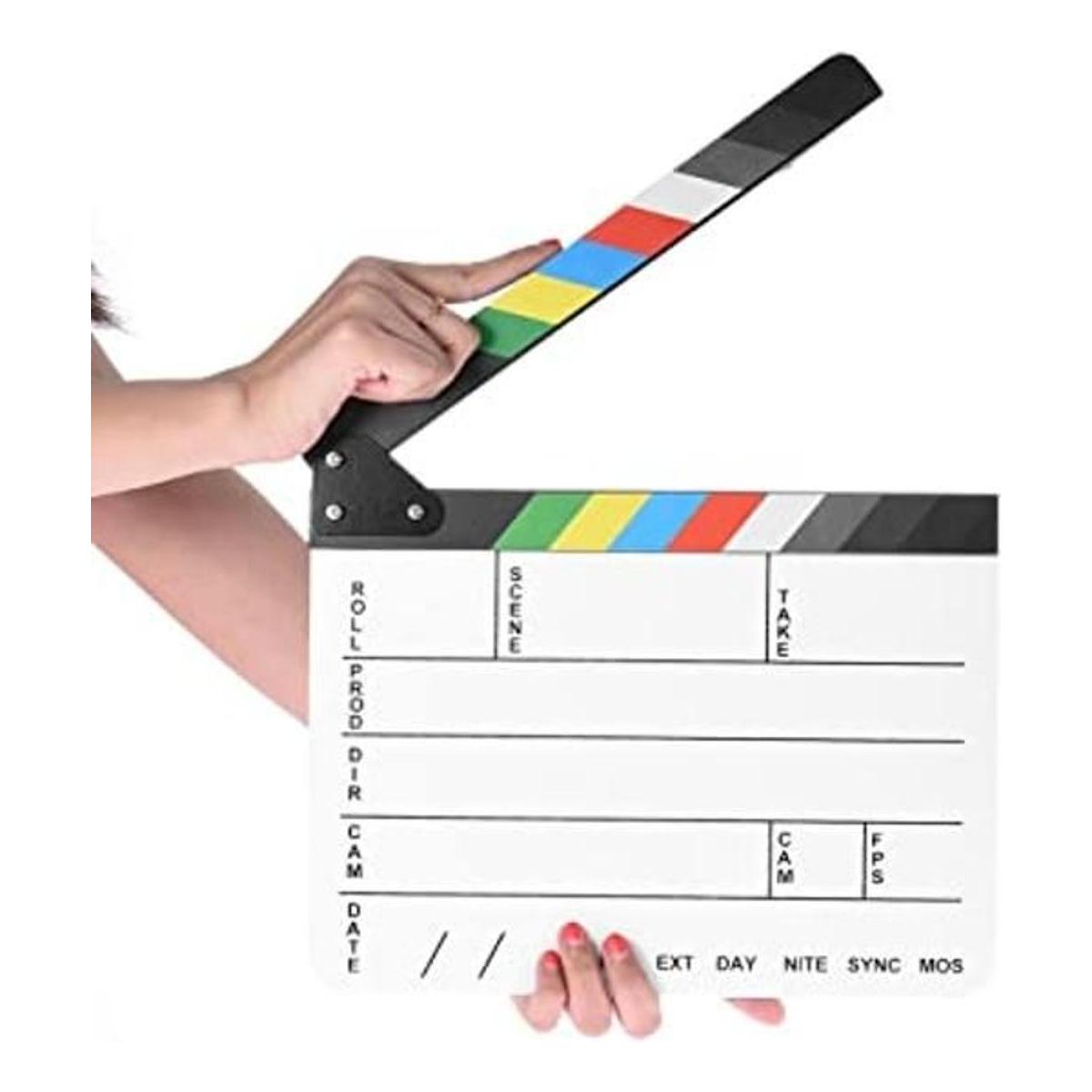 Clapper de directores profesionales de películas estudio