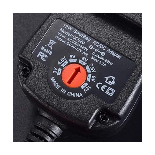 SoulBay Adaptador de CCCA de multi voltios universal_6