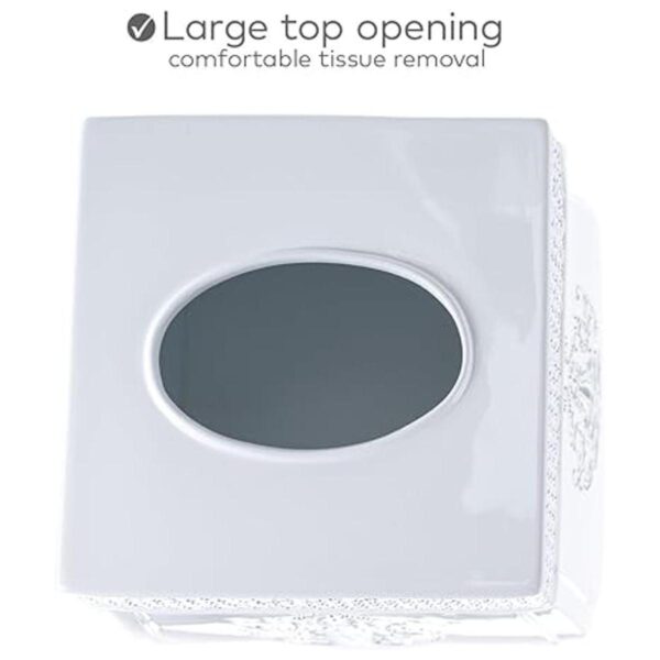 Creative Scents Funda cuadrada para caja de pañuelos El