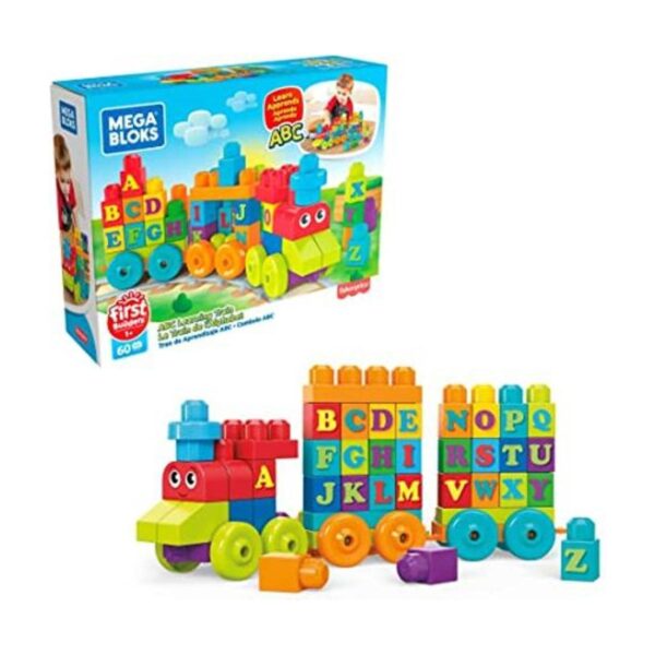 Mega Bloks Building Basics Tren de aprendizaje ABC_1