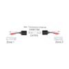 LINESO Paquete de 2 extensores de audio estéreo RCA a RCA_2
