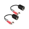 LINESO Paquete de 2 extensores de audio estéreo RCA a RCA_1