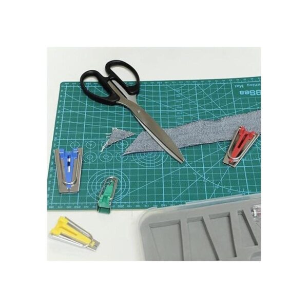 BIGTEDDY Kit de cinta de bies ajustable para coser y_4