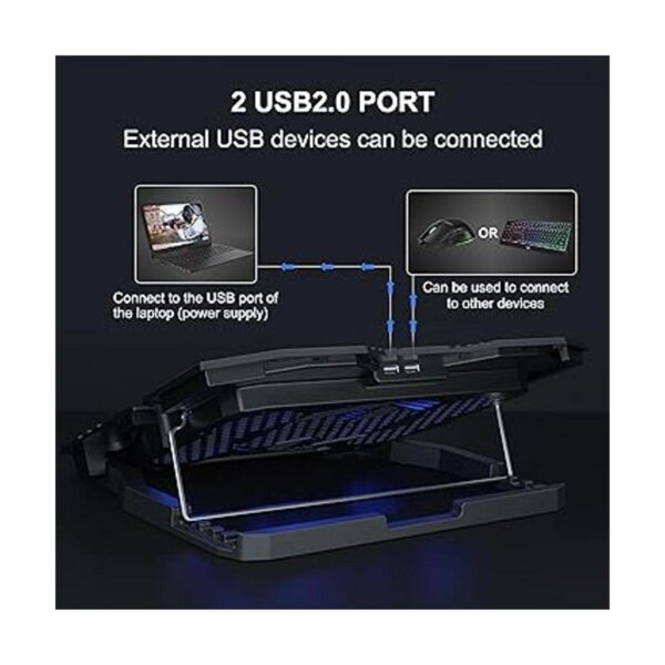 TopMate refrigerador para laptop gamer de 1215.6 pulgadas_2
