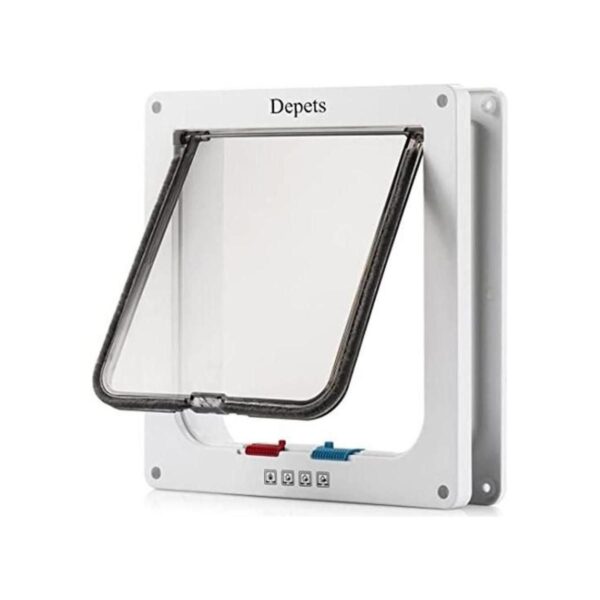 Depets Puerta grande para gatos tamaño exterior 9.9 x_1