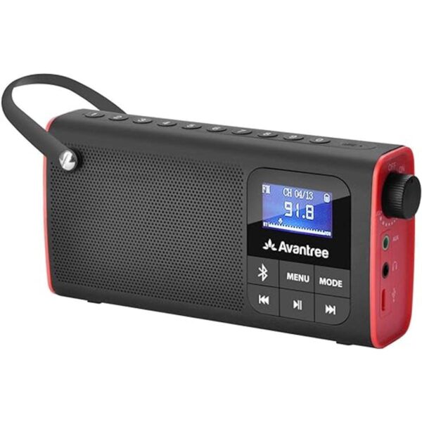 Avantree SP850 Radio FM portátil recargable con altavoz_1