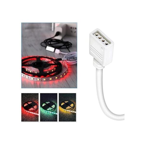 RGBZONE Paquete de 2 cables de extensión de 16.4 ft_5