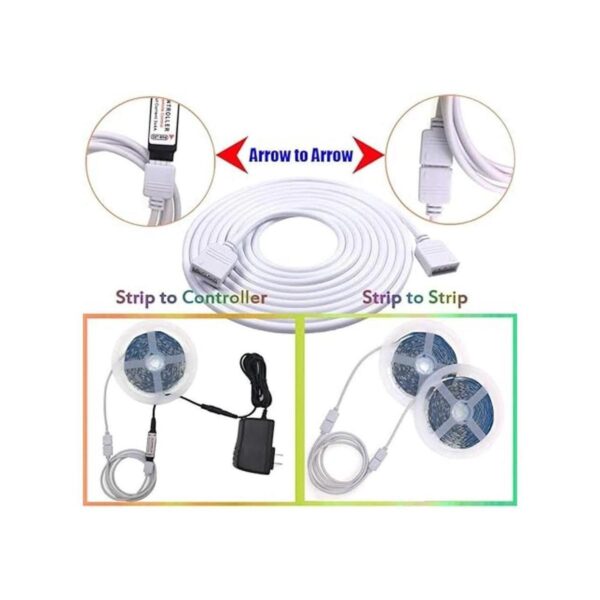 RGBZONE Paquete de 2 cables de extensión de 16.4 ft_4