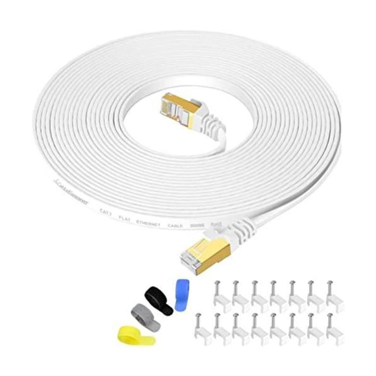 Cable blindado Cat 7 para conexión de Ethernet cable de