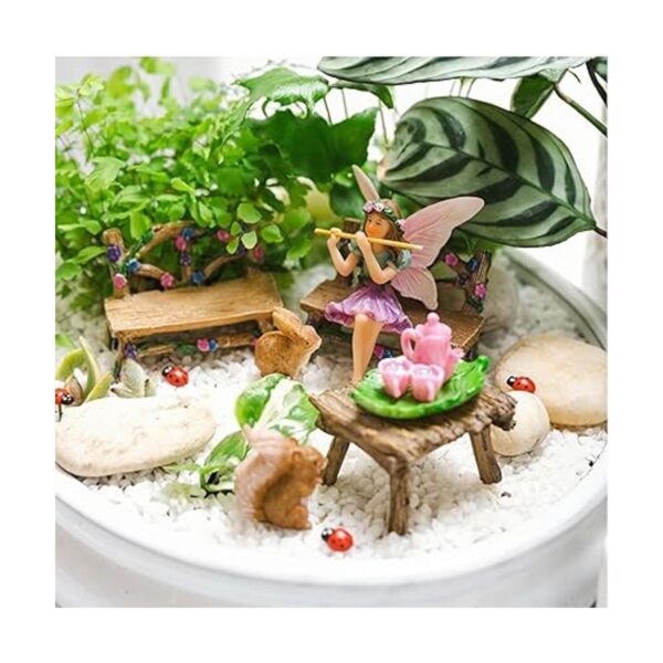 Jardín de hadas Accesorios y miniatura con figuras de_3