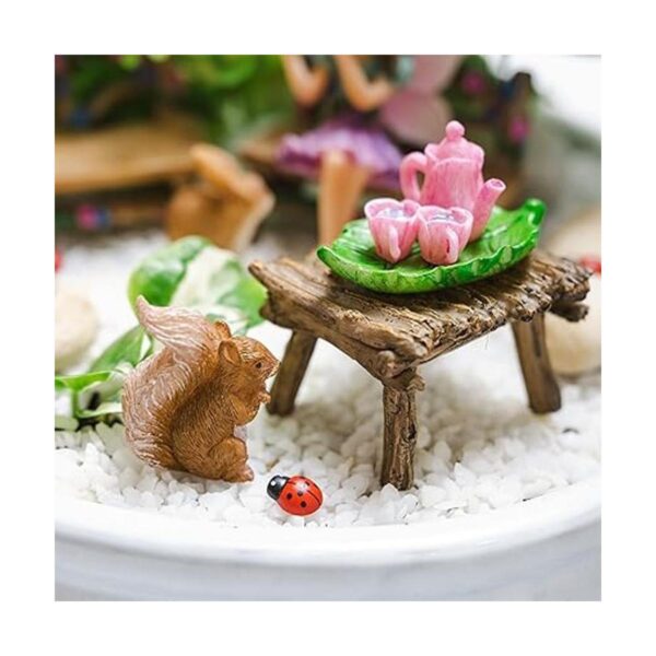 Jardín de hadas Accesorios y miniatura con figuras de_4
