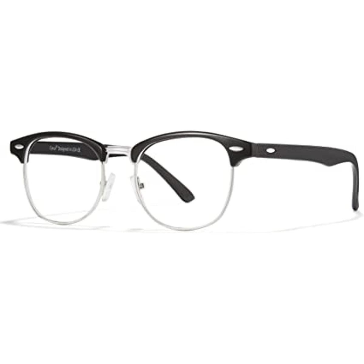 Cyxus Classic Browline Deisgn Lentes de luz semiazul para
