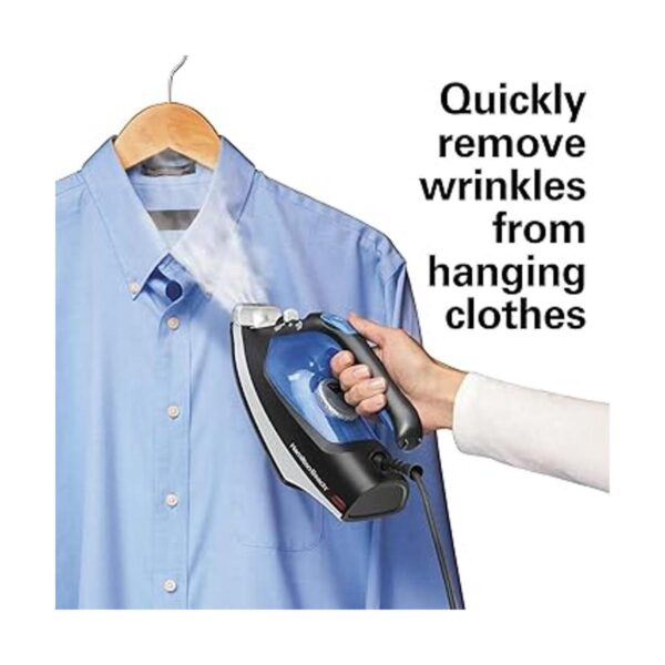 Hamilton Beach Iron 2 en 1 Vaporizador de mano para ropa