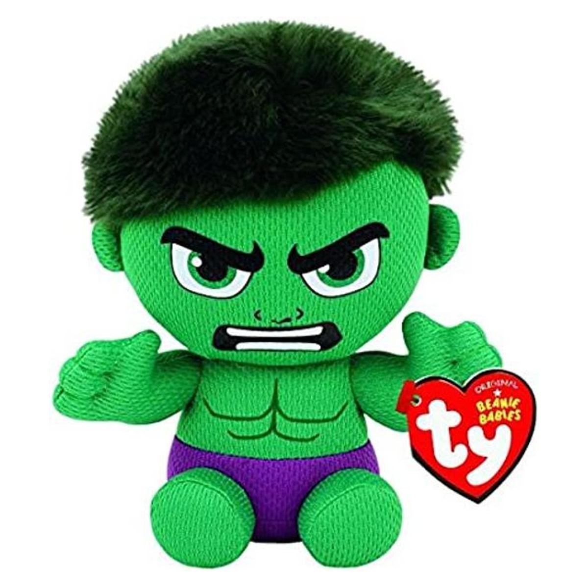 Ty Increíble peluche Hulk verdemorado regular