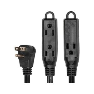 Cable de extensión con 3 tomas de corriente eléctrica_1